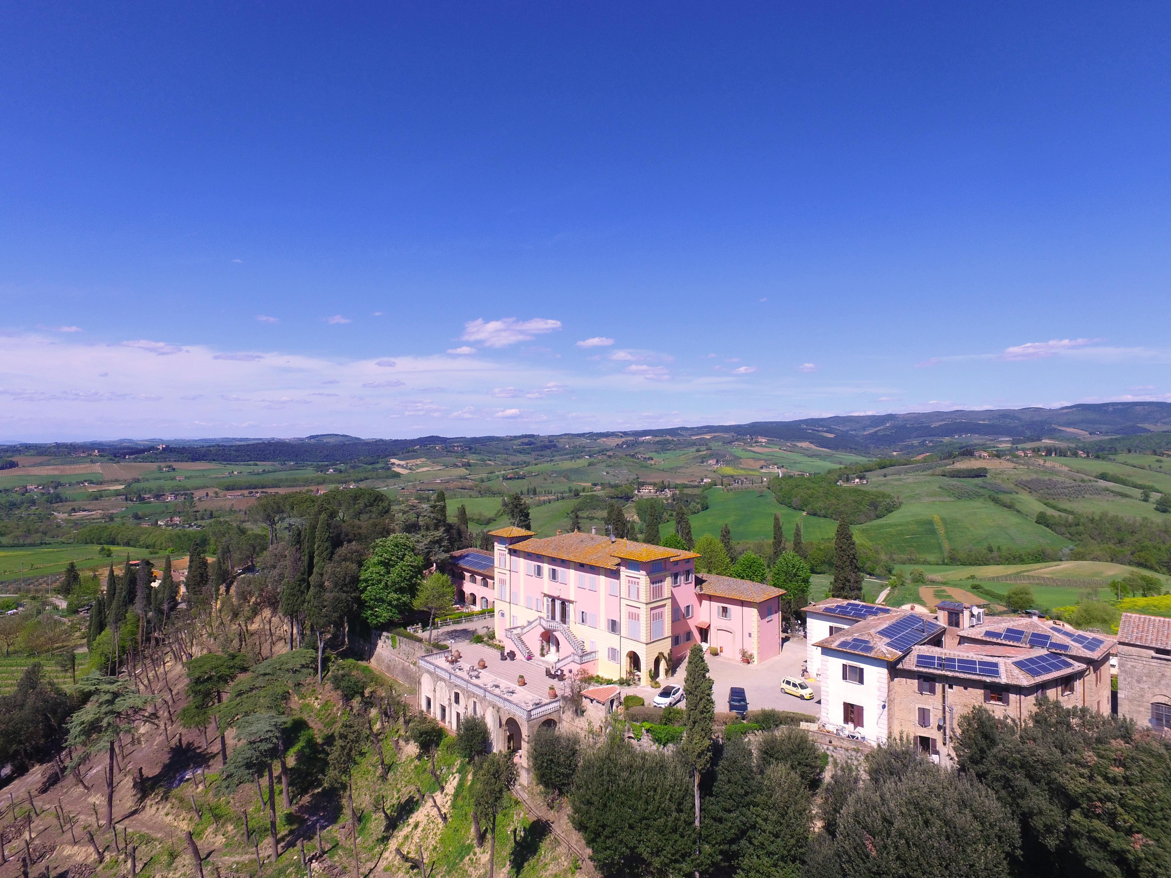 Villa Lecchi Hotel Wellness Colle di Val d'Elsa Exterior foto